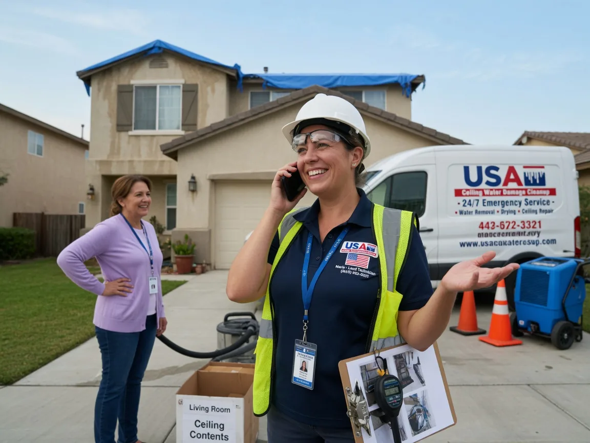 Ceiling Water Damage Restoration Weott, CA FAQs